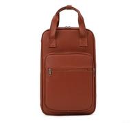 PU Leather Drumsticks Bag, 45 X 26 X 4.5cm Percussion Backpack Soft Storage Bag Waterproof Wear-resistant For Drumsticks Wooden Mallets(Brown)