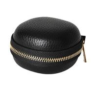 PU Leather Earphone Case Compatible for FreeClip Headsets Soft Lined Interior For Scratchproof Protections Earbud Bag