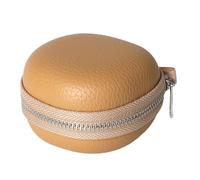 PU Leather Earphone Case Compatible For FreeClip Headsets Soft Lined Interior For Scratchproof Protections Earbud Bag AntiScratch Earbud Holder