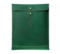 PU Leather File Folder Bag Top Loading Envelope with String Closure for Letter Size File Paper Document Bill Or Photo Professional Document Organizers