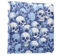 PU leather Funny Skull Scrap Book Photo Albums Holds 3x5-8x10 Photos Childhood Photo Album Self Adhesive 20 sheets