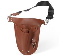 PU Leather Garden Tool Bag Gardening Tool Belts for Men Adjustable Waist Work Belt Pouch Gardening Florist Tool Case Bag Tool Gifts for Men Dad Husband Him