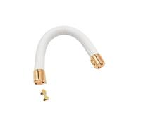 PU Leather Gift Box Handles Lady D Shaped Bag Belt Replacement DIY 20cm Handle for Luggage Clutches Tote Handbag Accessories(A-White 20cm)