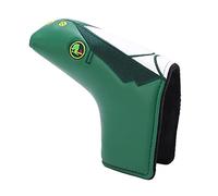 PU Leather Golf Club Head Cover, Waterproof Golf Putter Cover, Thickened Golf Iron Head Protector with Magnetic Closure, Embroidered L - Shaped Design for Men and Women Golfers