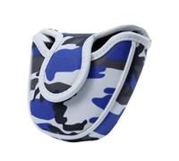 PU Leather Golfs Head Covers Rod Protective Cases Waterproofs Headcover Semicircle Golfs Iron Club Covers Club Head Cover Protective Cover Soft Enduring Portable