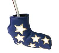 PU Leather Golfs Iron Head Covers Star Pattern Golfs Club Head Covers Putter Protector Headcover Protective Iron Cover Headcover