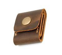 PU Leather Guitar Pick Holder Case Guitar Pick Storage Pouches Box Guitar Picks Organizers Plectrums Bag with 3 Slots