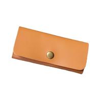 PU Leather Guitar Pick Holder Guitars Picks Organizers Guitars Pick Carrying Pouches Guitar Picks Case Storage Pouches Carry PU Leather Case Organizers, light brown, Mass Beauty