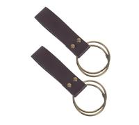 PU Leather Hammer Belt Holder with Rivets | Brown Aged Finish, Reinforced Double-layer Construction, Fits Most Belts, Supports Axes and Drift Pins, Vintage Styling