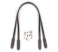 PU Leather Hand Strap Fit for Organizer Shoulder Tote Bag Detachable Belt Replacement Accessories 2 Pack Per Set Tote Bag for School Bulk Small Leather for Women Aesthetic Travel Work Zipper