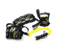 PU Leather Handcuffs Sex Bondage Restraints Wrist Hand Cuffs Product,Adult Game Toys for Women&Men Products BDSM Fetish Yellow One Size