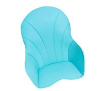 PU Leather High Chairs Seat Cushion Mat with Soft Sponge Padded Feature for Baby Toddler Solid Color Designing Multi Brand High Chair Fit