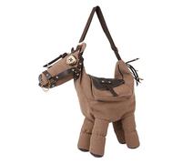 PU Leather Horse Bag - Women's Shoulder Bag, Cowboy Bag, Trendy Shoulder Bag with Adjustable Strap for Daily Use Commuting, Women, Girls, Weekend Trip, Shopping, Travel, Sc