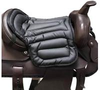 PU Leather Horse Riding Seat Saver Shock Absorbing Memory Foam Saddle Cushion Pad, M