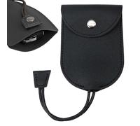 PU Leather House Key Covers | Pull Type Car Case Holder Cover,All-Around Protection Handmade Vehicle Key Holder, Not Easy To Pull Down Bag for Work Business Trip Shopping