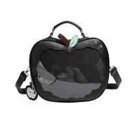 PU Leather Itabag For Girl Lovely Shoulder Bag Fruit Shape Crossbody Bag Preppy Styles Messengers Sweet Backpack Shape Itabag Sweet Backpack Crossbody Preppy Styles Shoulder