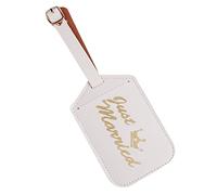 PU Leather Luggage Tags Bridal Honeymoon Wedding Gifts for Bride Identification Card Travel Tags Suitcase