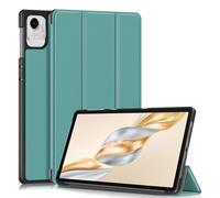 PU Leather Magnetic TriFold Stand Tablet Case Suitable For Huawei Honor X8 Pro X9 ELN-W09 2023 11.5inch Cover(Dark green,For Honor Pad X9)