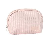 PU Leather Makeup Bag,Makeup Bag Pouch Travel Cosmetic Storage Bag for Makeup Brushes Digital Accessories,Multifunctional Storage Travel Toiletry Bag Skincare Bag (rosa)