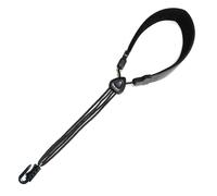 PU Leather Neck Strap Comfortable Saxophone Strap Adjustable Length Neck Padded Saxophone Strap Harnesses Neck Bands