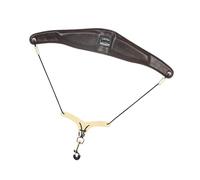 PU Leather Neck Strap Comfortable Saxophone Strap Adjustable Length Neck Padded Saxophone Strap Harnesses Neck Bands Saxophone Shoulder Strap Harnesses Soft Neck Slings