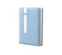 PU Leather Notebook 130 Sheets Lined Hardcover Journal with Elastic Pen Slots for Students Business Workers Journaling Thick Paper Pad