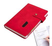 PU Leather Notebook, 2025 Monthly Daily Planner Book, 365 Days Planner Notepad, Event Planner Book for Work, Study, Schedule, Business, Stylish PU Leather Planner for Organized Year, Daily & Monthly