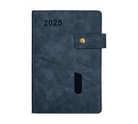 PU Leather Notebook, 2025 Planner Book, Daily Planner Notepad, Monthly Planner Organiser, Event Planner Notebook, 365 Days Schedule Book, Business Planning Notebook, Study Planner Organiser, PU