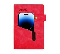 PU Leather Notebook Planner 2025 | 2025 Daily Monthly Planner Book, Notepad '365 Day Planner, Book' Event Planner for Work, Study, Planning, Business