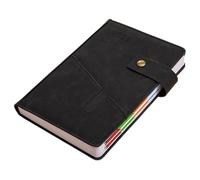 PU Leather Notebook Planner Notebook 2025,2025 PU Leather Daily Planning Book | Portable Planner Notepad, Event Planning Book for Work Study