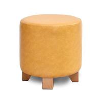 PU Leather Ottoman Footrest, Versatile Design,