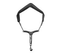 PU Leather Padded Saxophone Adjustable Neck Strap With Snap Hook For Soprano Baritone Sax Music Accessories Padded Sax Neck Strap Saxophone Neck Strap Saxophone Belt Buckle
