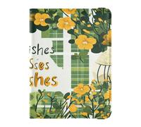 PU Leather Passport Card Holder Cover Combo Ultra Slim Passport Cover for Women Men Document Organizer Holder Accessories Travel St.Patrick's Kisses Wishes, St.Patrick's kisses wishes, One Size,