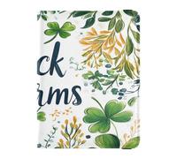 PU Leather Passport Card Holder Cover Combo Ultra Slim Vaccine Card Holder Cover Combo for Women and Men Cute Passport Book Travel St.Patrick's Luck Charms, St.Patrick's luck charms, One Size, Casual