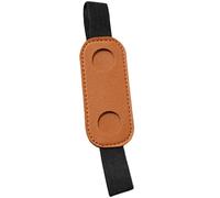 PU Leather Pen Holder for Magazine, Notebook, Planner, Books, Pencil Case, Elastic Band, Pen Holder, Straps, light brown
