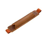 PU Leather Pen Holder With Adjustable Elastic Band Leather Pen Sleeve For Hardcover Notebook Planner Journal Folder Creative Writing Accessory