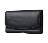 PU Leather Phone Belt for Case Waist Bag Closure Cellphone Oragenizer Credit Card Holder for Men