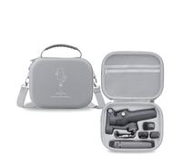 PU Leather Portable Storage OM 7P Case Shoulder Bag Hard Eva Carrying Case for DJI OM 7 /7P Smartphone Gimbal Stabilizer Accessories