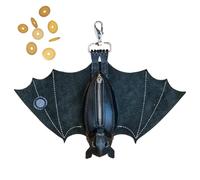 PU Leather Purse Keychain Bat Compact Coin Purse with Folding Wings Fashionable Convenient for Shopping Work School Outdoor Parties Leisure Activities Daily Life |