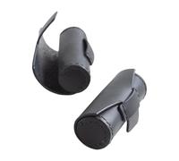 PU Leather Round Cosmetic Pouches with Vertical Storage Space Perfect for Organizing Desk or Carry on Essential PU Leather Cylindrical Stamp Holder