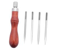 PU Leather Sewing Awl DIY for Leatherworking Punching Holes Marking Surfaces