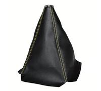 PU Leather Shifter Boot with Black Stitching Manual & Auto Shifter Cover for Most Vehicles, Car Styling Boot Car Gear Cover