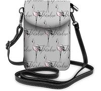Pu Leather Small Cell Phone Purse Big White Dark Head Ferocity Tiger Open Mouth Crossbody Bags Travel Wallet