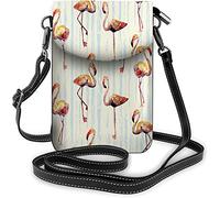 Pu Leather Small Cell Phone Purse Big White Dark Head Ferocity Tiger Open Mouth Crossbody Bags Travel Wallet