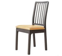 PU Leather Stain Resistant Chair Cover Elastic Straps for a Secure and Snug Fit on Dining Chairs (yellow)