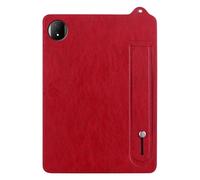 PU Leather Stand Case Suitable For Huawei Honor Pad X7 8.7inch JMS-W09/L09 2025 Soft TPU Base With Hand Holder Cover(Red)