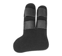 PU Leather Swing Trainer Finger Guards Shock Absorption Baseball Finger Padded Sleeve Baseball Thumb Protector Batting PU Protective Guard