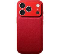 Pu Leather Textured Shockproof Phone Case For Iphone 18 Pro Max | Classic Lychee Skin Texture,Camera Lens Protection,Soft Border,Slim Business Style Cover