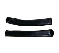 PU Leather Trim Cover - Replacement Strap Protector | Bumper Sigh Armrest | Leather Cap Sleeve Holder for Travel Stroller