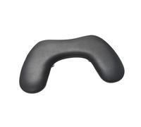 Ｚｉａｌｏｆｉ PU Leather U Shape Arm Rest, Nail Hand Rest Nail Art Accessories, Adjustable Height, Metal Stand, Detachable for Nails Tech, Black